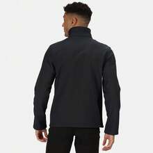 Mens Cera V Wind Resistant Soft Shell Jacket (Black) - Black - View 1