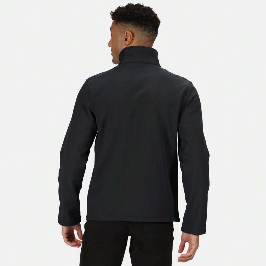 Mens Cera V Wind Resistant Soft Shell Jacket (Black) - Black - View 1