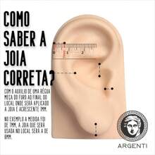 Piercing Click Titanio G23 Bolha bubble Septo Helix Daith