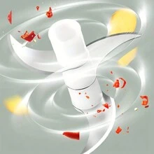 250ml Mini Rechargeable Garlic Chopper & Grinder, Durable And Reliable, Ideal For Grinding Garlic, Chili, Onion, Ground Meat, Nuts, Etc.