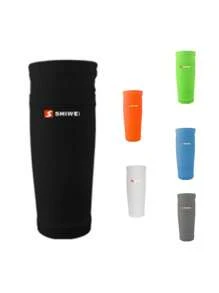 1 par de mangas protectoras para piernas de adulto para fútbol, Calcetines de apoyo para pantorrilla para deportes al aire libre, Mangas antideslizantes para fútbol, Calentadores de pierna de compresión - Perfectos para deportes y entrenamiento al aire libre