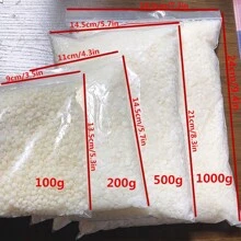 100g/200g/500g/1000g Cire de soja naturelle granulaire, matière première de bougie parfumée 100% sans additif pour fournitures de fabrication de bougies artisanales. Cadeau de la fête des mères, cadeaux de la fête des mères pour les femmes