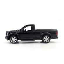 1:36 Scale Makeda Alloy F-150 Pickup Truck Off-Road Vehicle Model, Children's Toy Car, Openable, Birthday/Christmas Gift, Room Decor, Colorful Building Blocks - Black - View 2