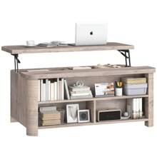 Coffee Table Center Tables For Home Living Room Reception Room Office Gray - 1 - View 7