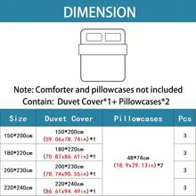 3-Piece European Luxury Jacquard Duvet Cover Set, With Vintage Floral Jacquard Pattern On Side A And Soft, Skin-Friendly Fabric On Side B, Including 1 Duvet Cover And 2 Pillow Shams, Dust-Proof, Suitable For Twin/Full/Queen Beds, All Seasons (Excludes Filling)