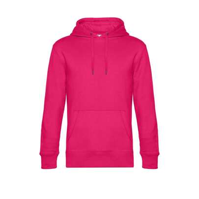 B&C Mens King Hooded Sweater (Magenta Pink) - 80% Cotton/20% Polyester