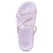 Women's Flat Sandals Comfort And Style With Colorful Straps - White - View 5