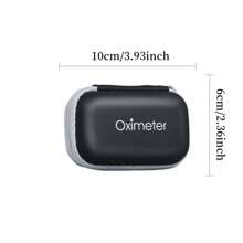 Estuche de almacenamiento para oxímetro, caja multifuncional para almacenar oxímetro de pulso, bolsa de transporte para oxímetro de dedo, bolsa de almacenamiento para monitor de saturación de oxígeno en sangre, bolsa con cremallera