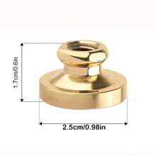 CYFUN DESIGN 1 PC Happy Birthday/With Love/Thank You Words Pattern Wax Seal Stamp Head NO Handle Detachable Sealing Stamp Stamp Head For Letter Invitation Card Wedding Gift Package Holidays,Back To School,School Supplies