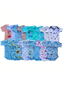 Baby Layette Kit 25 Pieces Boy Or Girl Cotton Newborn Baby Clothes 0 To 3 Months - 查看 4