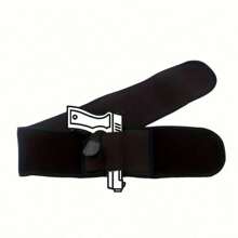 Tactical Concealed Pistol Holster Right-Hand Belly Band Gun Carry Case Invisible Elastic Waist Bag Girdle Belt