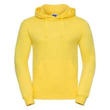 Russell Europe Colour Mens Hooded Sweatshirt / Hoodie (Yellow) - 50% Polyester/50% Cotton - Yellow - View 1