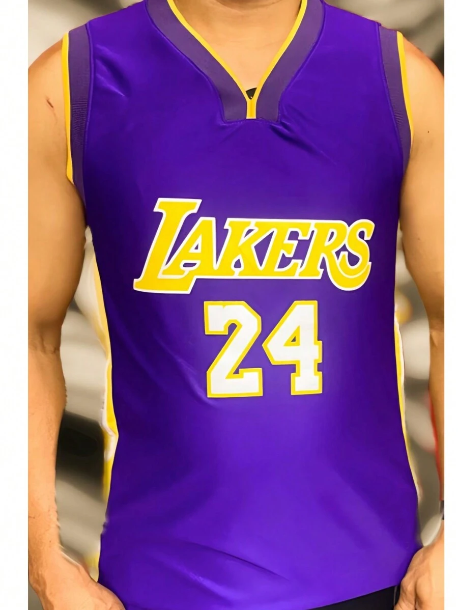 Laker's 24 Basketball Tank Top - 紫色 - 查看 1