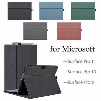 Microsoft Surface Pro 11/10/9 Case, Lightweight Protective, Multiple Angle, Stylus Holder, Designed For Surface 11th Edition AI 2024/Pro 9 5G 13&quot; 2022, Compatible With Type Cover Keyboard