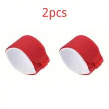 2 set de sangles de ski réglables avec attaches, sangles de fixation pour bâtons de ski pour le rangement, accessoires de ski avec protections, convient pour transporter des cadeaux de sports d'hiver (bleu, rouge et noir)