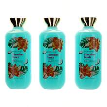 Hawaiian Beach By Bodycology, 3 Pack 16Oz 2 In 1 Body Wash & Bubble Bath Women - Trong sáng - Xem 2
