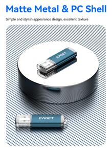Clés USB 64 Go, clés USB 32 Go/16 Go/8 Go/4 Go, clé USB 2.0 pour photo et vidéo, clé USB avec lumière LED pour Android Micro/PC, cadeau d'affaires