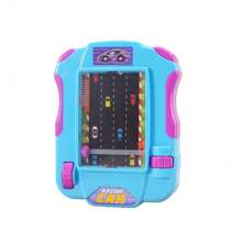 1 Pezzo Gioco arcade mini da corsa a colori casuali, gioco da scrivania nostalgico, giocattolo antistress manuale - Senza batteria richiesta