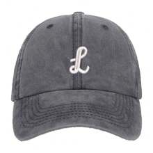 26 个英文字母 A-Z 棒球帽 男士 女士 中性 棒球帽 可调节帽子