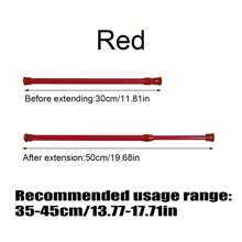 FEPK 1pc Multi-Function Expandable Rod, No-Drill Tension Curtain Rod, Fits For Windows, Bathroom, Cabinet, Kitchen,Women Valentine Gift Birthday Boyfriend Girlfriend Home Bathroom Decor Fall Decor Bathroom Accessories Back To School - Multicolor - View 22