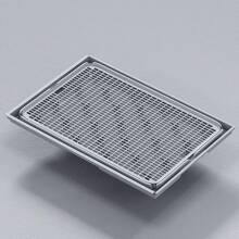 Caja de arena para gatos con tapa de acero inoxidable cerrada, caja de arena XL extra grande para gatos grandes, bandeja de metal con lados altos para gatos con pedal, filtro y pala, fácil de limpiar y antiadherente y a prueba de fugas - Multicolor - Ver 8