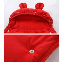 Douillette universelle chaude, chancelière de poussette pour tout-petits compatible avec la plupart des poussettes, sac de couchage de poussette pour temps froid, housse de poussette imperméable pour l'hiver, fête des amoureux