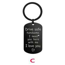 Gifts For Boyfriend, Drive Handsome I Need You Here With Me Keychain For Men, Birthday Gifts For Husband, Father's Day Gifts For Dad - Multicolor - View 12