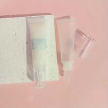 2pcs/Set 10ML Refillable Squeeze Bottles, Hand Wash, Unscented - Suitable For Shampoo, Foundation, Moisturizer - White - View 6