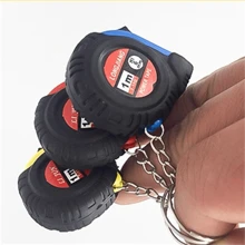 Tape Measure Mini Electric Tape Measure Keychain Universal Ruler Metric Tape Measure Telescopic Tape Measure Meter Inch Tailor Tool Portable - Multicolor - View 3