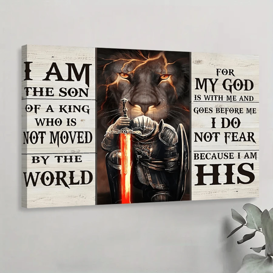 1 Pc Framed Bible Verses Wall Art Painting Wall Decor Artwork Picture Decoration For Living Room Bedroom - Multicolor - View 1