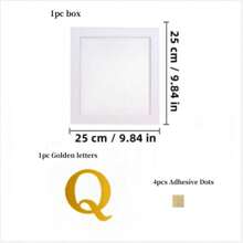 一岁生日装饰 - 带有 ONE/LOVE/B A B Y 字母的立体气球盒，适用于一岁生日派对用品，立方体积木，适用于 ABC 摄影道具桌面装饰、婚礼装饰、婚礼背景摄影道具、斋月、开斋节 - 白色 - 查看 37