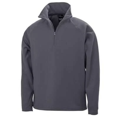 Result Mens Microfleece Top (Charcoal) - 200gsm 100% Polyester