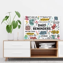 1 Pc Framed Inspirational Wall Art Print,Home Decor, School Decor, Living Room Decor & Hallway Decor, Great Motivational Gift