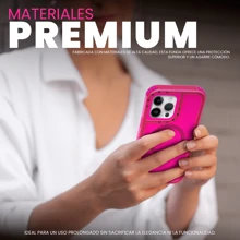 Funda Protector de Teléfono Celular Para iPhone Kbod New Urban Magsafe Solid De Uso Rudo Colores - Fucsia - Ver 6