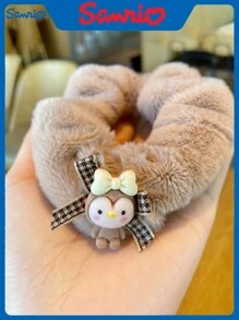 Sanrio Nieuwe herfst- en winter pluche grote haarelastiek schattige cartoon konijnenhoofdband haarband haar haarkoord