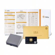 1 对 925 纯银经典 4 爪莫桑石耳钉，适合新娘首饰，带 GRA 证书 - 1.5ct*2 - 查看 11