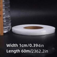 1pc 60m Self-Adhesive Hemming Tape For Jeans And Clothes Shortening, Diy Sewing Tool For Household Use - White - View 9