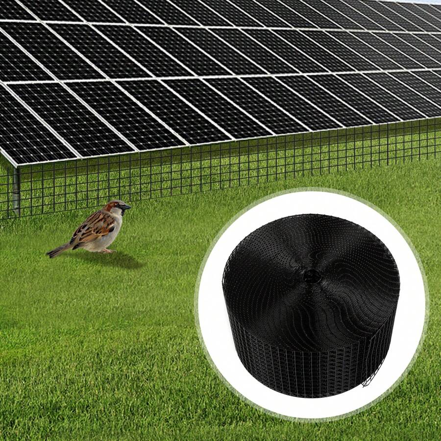 100ft Solar Panel Bird Wire Mesh Guard Kit Pigeon Bird Proofing Clips Net 6" UK - 1 - View 1