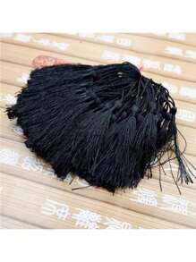 12pcs/100pcs Multi-Color Vertical Tassel Tassels Candy Box Pillow Small Tassel Bookmarks Fan Tassel Small Pendant Tassels Chinese Knot Tassel Bookmark Tassel Pendant Accessories