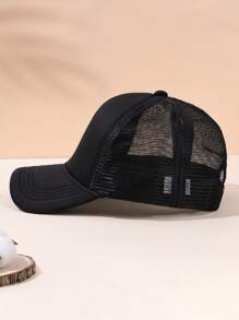 2pcs New Mesh Breathable Baseball Cap For Children, Suitable For Outdoor Sunshade Hat For Travel