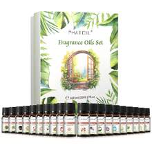 20瓶/套香氛精油套装 5毫升/0.17液盎司 PHATOIL 香水香氛精油套装，果香精油，适用于香薰机、加湿器、家用香薰按摩、沐浴、睡眠放松 - 20pcs/set - 查看 2