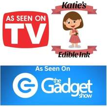 Canon TS705A WiFi Printer - Super Clear Print Quality - Edible Ink Cartridges Included - 25 Sheets Premium Icing Sheets Wafer Paper - Black1 - View 7