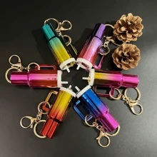 1pc Gradient Cute Ice Cup Key Chain, Detachable Mini Cup Key Chain, Personalized And Creative Pendant, Can Hold Lipstick, Backpack Pendant, Commemorative Gift For Friends Christmas