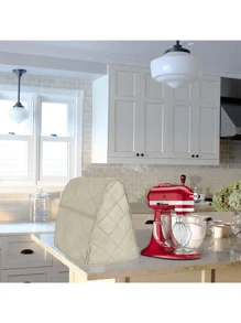 Upright Mixer Dust Cover With Storage Bag, Kitchen Appliance Cover, Made Of Spring Acetate Fiber + 170T Polyester Taffeta, Size: 30*30*40cm (11.82*11.82*15.75in) - Multicolor - View 3