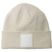 Beechfield Bonnet avec appliqué (avoine/blanc)