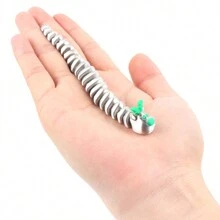Mini Deer & Snake Joint Posable Figures, Cute Small Snake Model With Flexible Movement, Multi-Pose Design - Multicolor - View 4