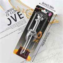 3D Crown Bow 0-9 Digital Candles Birthday Cake Candles Birthday Party Plugin Dress Up Candles