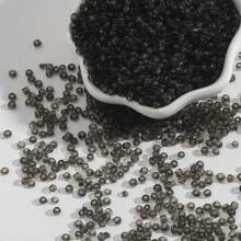4mm 300pcs Transparent Glass Seed Beads,Small Craft Beads,Small Beads,Pony Beads,Mini Spacer Beads, Loose Beads, Craft Small Glass Beads For For Jewelry Making For DIY Craft
