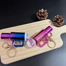 1pc Gradient Cute Ice Cup Key Chain, Detachable Mini Cup Key Chain, Personalized And Creative Pendant, Can Hold Lipstick, Backpack Pendant, Commemorative Gift For Friends Christmas