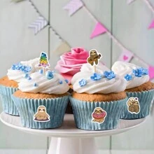 500PC söta sengångare-klistermärken Rulla vinyl-estetiska klistermärken för scrapbooking, dagbok, bärbar dator, bumper, skateboard, vattenflaska, dator, telefon, tecknad film, hård hatt, bilklistermärken och dekaler - Multifärgad - Visa 9